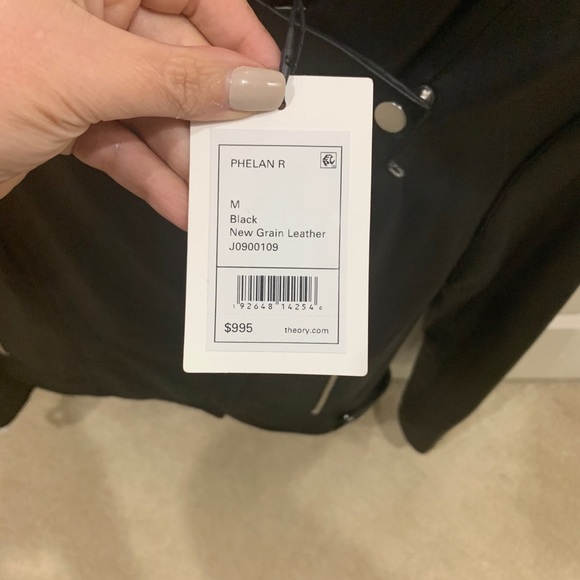 Leather jacket new with tag - Picture 2 of 6